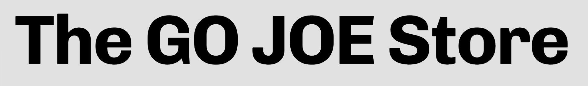 The GO JOE Store